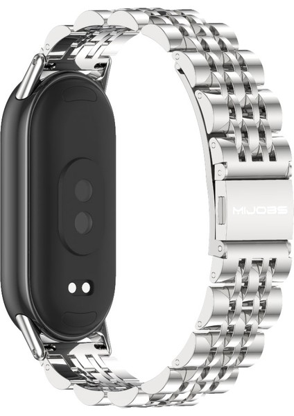 Xiaomi Mi Band 8/9/9 Nfc Için Yedi Boncuklu Metal Kayış (Yurt Dışından) modelleri