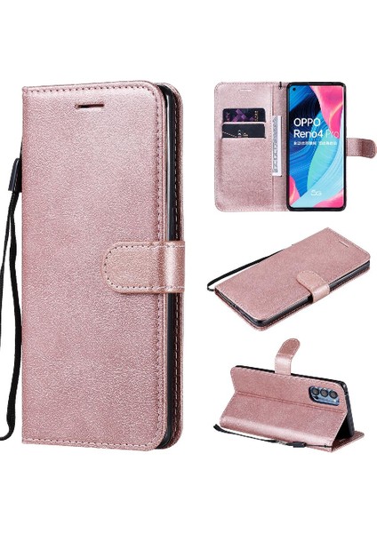 Oppo Oppo 4 Pro 5g Için Flip Case Yüksek Kalite Deri Iş Cüzdan Kılıf (Yurt Dışından)