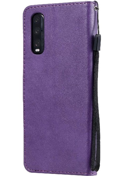 Kart Yuvası Yüksek Kaliteli Deri Klasik ile Oppo Bulmak X2 Için Flip Case (Yurt Dışından)
