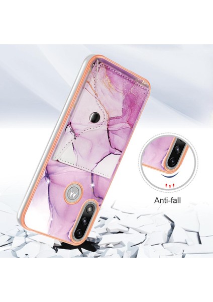 Motorola Moto E7 GÜÇ/E7I Güç Ince Cüzdan Yumuşak Tpu Tampon (Yurt Dışından)