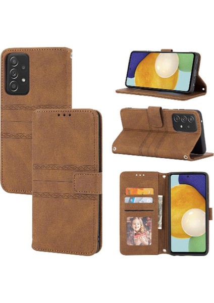 Samsung Galaxy S20 Lite Için Flip Case Darbeye Koruyucu Kickstand Pu (Yurt Dışından)