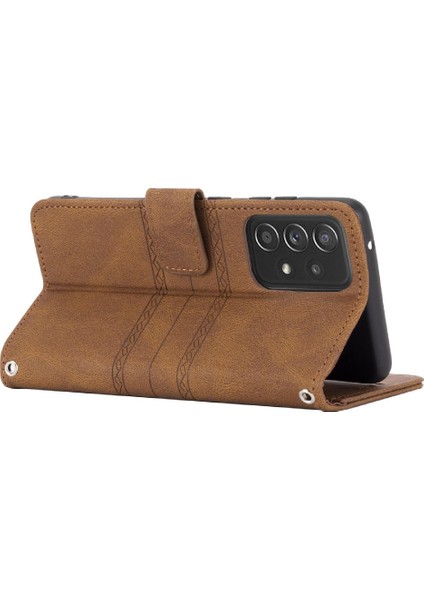 Samsung Galaxy S20 Lite Için Flip Case Darbeye Koruyucu Kickstand Pu (Yurt Dışından)