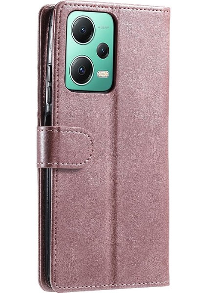 Xiaomi Redmi Not 12 Için Flip Case 5g Pu Deri Kickstand 6 Kart Yuvaları (Yurt Dışından)