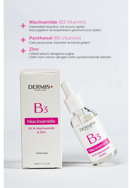 %20 Niacinamide, Siyah Nokta, Leke Ve Karşıtı (B3) Serum