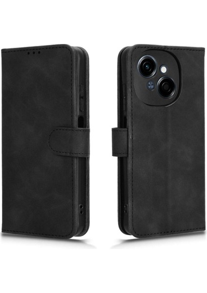 Tecno Spark Için Flip Case 1 Cüzdan Kart Yuvaları Tutucu Kickstand Yan (Yurt Dışından)