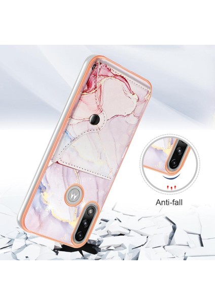 Motorola Moto E7 GÜÇ/E7I Güç Ince Cüzdan Yumuşak Tpu Tampon (Yurt Dışından)
