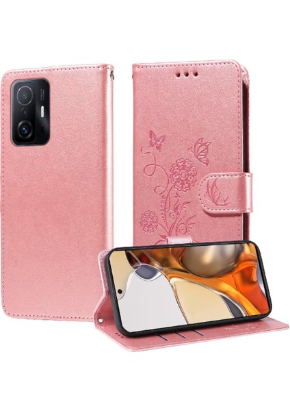 Xiaomi 11T/11T Pro Çiçek Flip Deri Kart Yuvaları Için Flip Case (Yurt Dışından) indirimleri