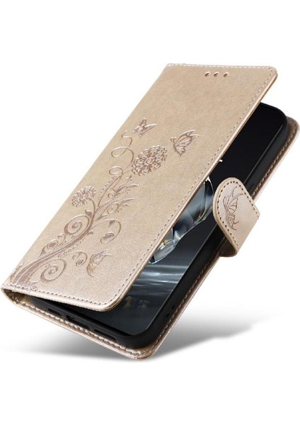 Oneplus 12 Deri Çiçek Flip Kart Yuvaları Için Flip Case (Yurt Dışından) fırsatları
