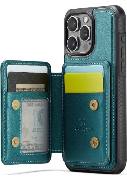 IPhone 16 Için Kılıf Pro Max Ayrılabilir Cüzdan 2 1 Işlevsellik Standı (Yurt Dışından)