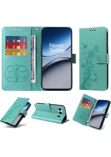 Oneplus Nord 4 Deri Çiçek Kart Yuvaları Flip Case Için Flip Case (Yurt Dışından) indirimleri