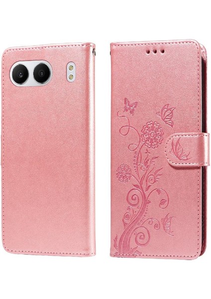 Oneplus Nord 4 Deri Çiçek Kart Yuvaları Flip Case Için Flip Case (Yurt Dışından) modelleri