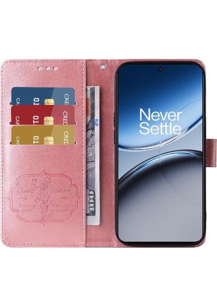 Oneplus Nord 4 Deri Çiçek Kart Yuvaları Flip Case Için Flip Case (Yurt Dışından) indirimleri