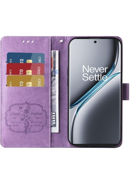 Oneplus Ace 3 Pro Flip Çiçek Deri Kart Yuvaları Için Flip Case (Yurt Dışından) indirimleri