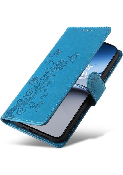 Oneplus Nord 4 Deri Çiçek Kart Yuvaları Flip Case Için Flip Case (Yurt Dışından) modelleri