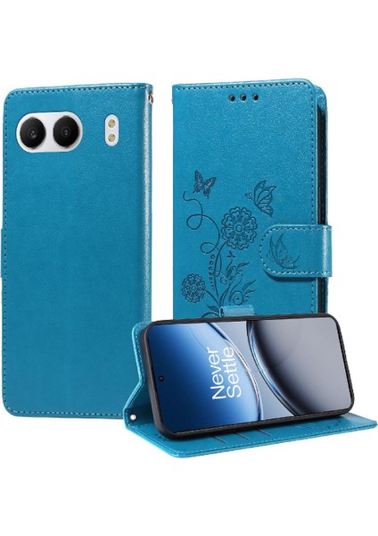 Oneplus Nord 4 Deri Çiçek Kart Yuvaları Flip Case Için Flip Case (Yurt Dışından) indirimleri