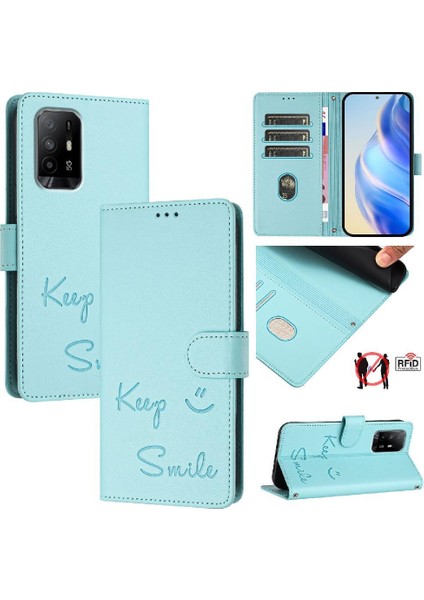 Oppo A95 4G/A95 4g Rfıd Engelleme Kapak Kapak Kart Tutucu Cüzdan Pu (Yurt Dışından) indirimleri