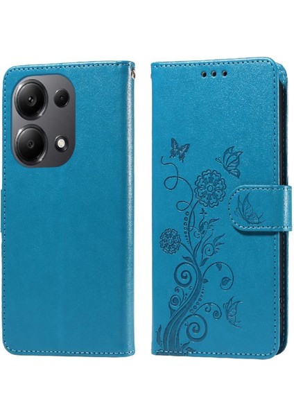 Xiaomi Redmi Not Için Flip Case 13 Pro 4g Çiçek Deri Cardyuvaları Çevirin (Yurt Dışından)