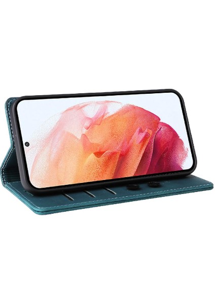 Samsung Galaxy S21 Cüzdan Için Flip Case Basit Iş Kapak Kılıfı (Yurt Dışından) indirimleri