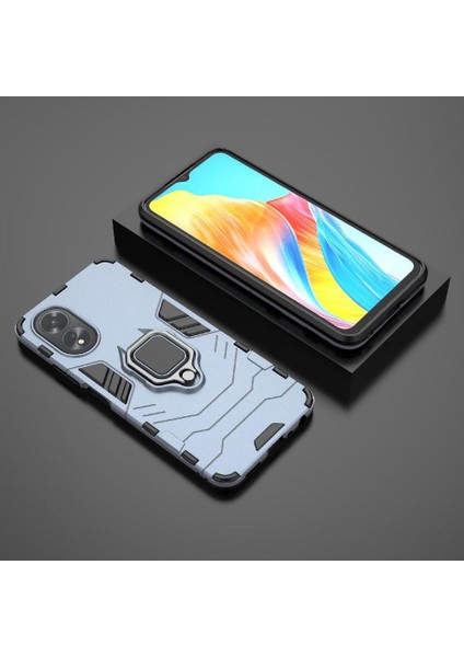 Oppo A38 4g Darbeye Dayanıklı Metal Halka Tutucu Için Halka Araç Montaj Kickstand Vaka (Yurt Dışından) indirimleri