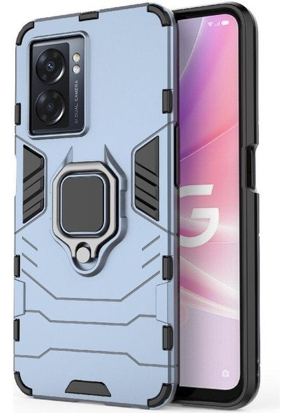 Oneplus Nord N300 Kickstand Askeri Için Halka Araba Dağı Kickstand Kılıf (Yurt Dışından)
