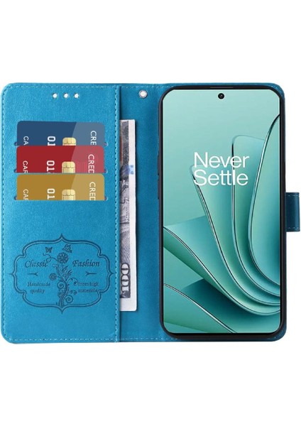 Oneplus Nord 3 Deri Kart Yuvaları Flip Çiçek Için Flip Case (Yurt Dışından) indirimleri