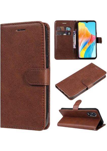 Oppo A38 4g Için Flip CASE/A18 4g Kart Yuvası ile Yüksek Kaliteli Deri Telefon (Yurt Dışından) fırsatları