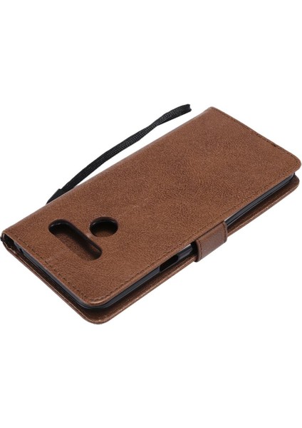 Kart Yuvası Klasik Düz Renk Iş Çantası ile Lg Q60/K50 Için Flip Case (Yurt Dışından) fırsatları