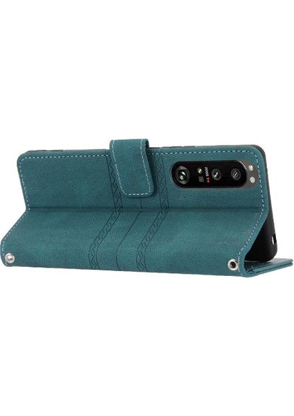 Sony Xperia 1 Iii Için Flip Case Darbeye Koruyucu Cüzdan Kılıf Pu (Yurt Dışından) fırsatları