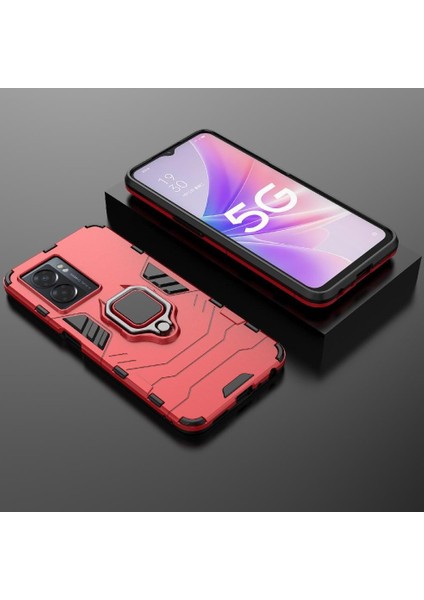 Oneplus Nord N300 Kickstand Askeri Için Halka Araba Dağı Kickstand Kılıf (Yurt Dışından)