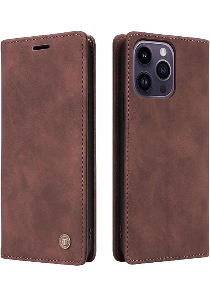 Iphone 14 Için Kılıf Pro Max Darbeye Basit Iş Kapak Çevirin Cüzdan (Yurt Dışından)
