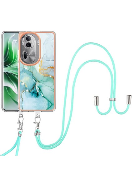 Oppo Oppo 11 Pro 5g Tampon Mermer Anti-Scratch Yumuşak Crossbody Için Kılıf (Yurt Dışından)