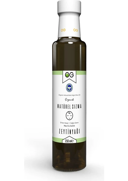 OG natural Organik Bebek Zeytinyağı 250 ml +6 Ay