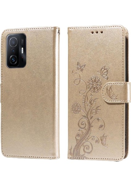 Xiaomi 11T/11T Pro Çiçek Flip Deri Kart Yuvaları Için Flip Case (Yurt Dışından) fiyatları
