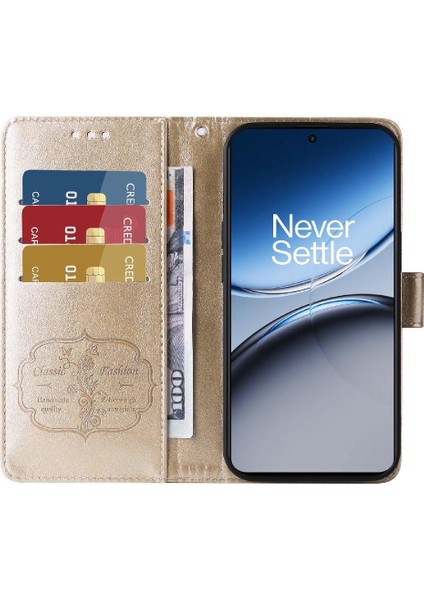 Oneplus Nord 4 Deri Çiçek Kart Yuvaları Flip Case Için Flip Case (Yurt Dışından) fırsatları