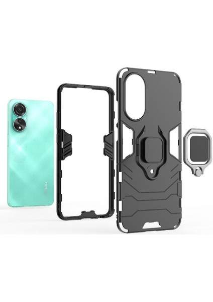 Oppo A78 4g Metal Halka Tutucu Darbeye Için Halka Araç Montaj Kickstand Durumda (Yurt Dışından) fiyatları