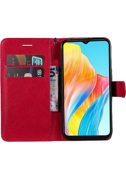 Oppo A38 4g Için Flip CASE/A18 4g Kart Yuvası ile Yüksek Kaliteli Deri Telefon (Yurt Dışından) indirimleri