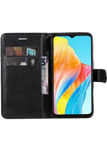 Oppo A38 4g Için Flip CASE/A18 4g Kart Yuvası ile Yüksek Kaliteli Deri Telefon (Yurt Dışından) fırsatları
