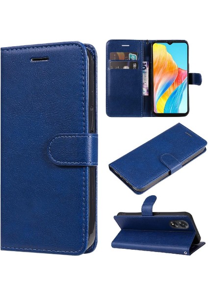 Oppo A38 4g Için Flip CASE/A18 4g Kart Yuvası ile Yüksek Kaliteli Deri Telefon (Yurt Dışından)