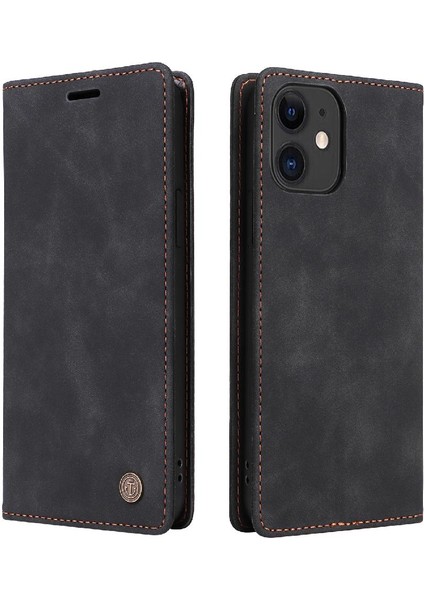 Iphone 11 Için Flip Case Cüzdan Kapak Çevirin Kılıf Darbeye Basit (Yurt Dışından)