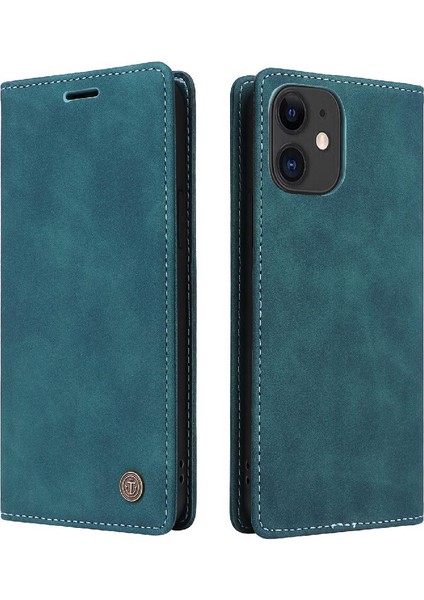 Iphone 11 Için Flip Case Cüzdan Kapak Çevirin Kılıf Darbeye Basit (Yurt Dışından)