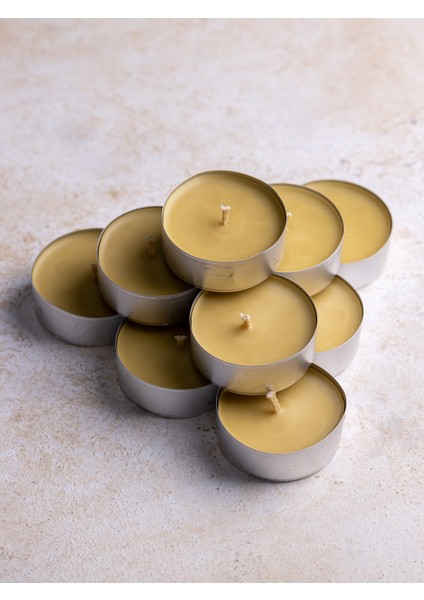 Maxi Tealight Mum Balmumu 3 Adet