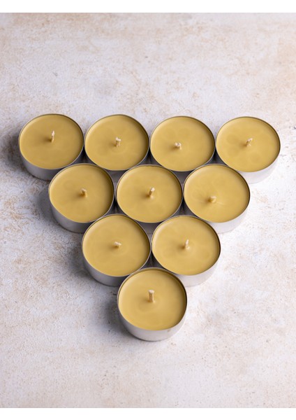 Maxi Tealight Mum Balmumu 3 Adet