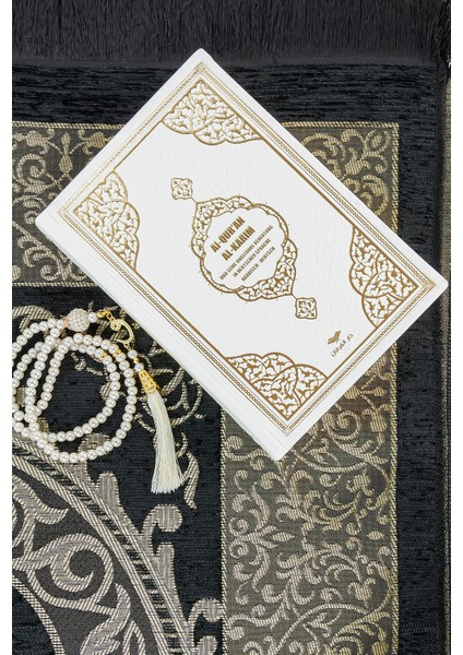 Almanca Mealli Kuran Seti - Beyaz fiyatları