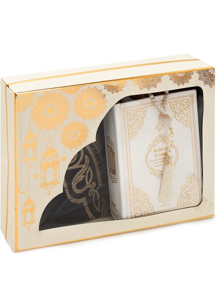 Almanca Mealli Kuran Seti - Beyaz fırsatları