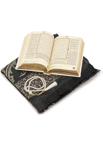 Almanca Mealli Kuran Seti - Beyaz indirimleri