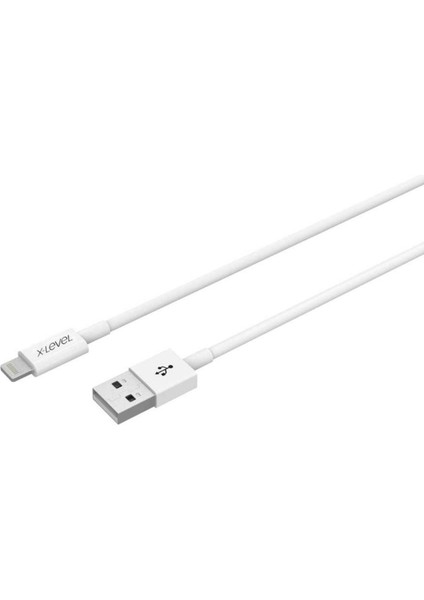 X-Start Usb-A To Lightning Hızlı Şarj ve Data Kablosu - Beyaz - 1.2 Metre
