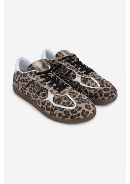 Kadın Hakiki Deri Leopar Sneakers & Spor Ayakkabı 1044 1000-V Bn Ayk Y24 Leopar fiyatları