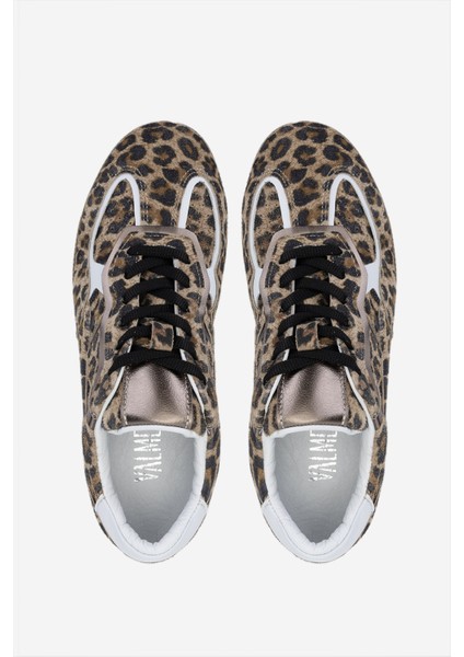 Kadın Hakiki Deri Leopar Sneakers & Spor Ayakkabı 1044 1000-V Bn Ayk Y24 Leopar indirimleri