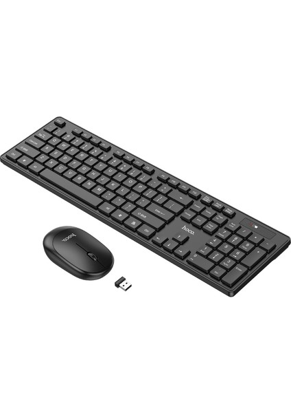 GM17 Business Kablosuz Klavye ve Mouse Seti - Türkçe Q - Siyah - Premium Product