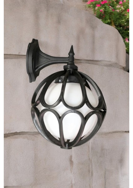 E27 Duylu Dekoratif Duvar Tipi Armatür, Bahçe Duvar Aydınlatma Apliği, Plastik Bahçe Duvar Armatürü modelleri